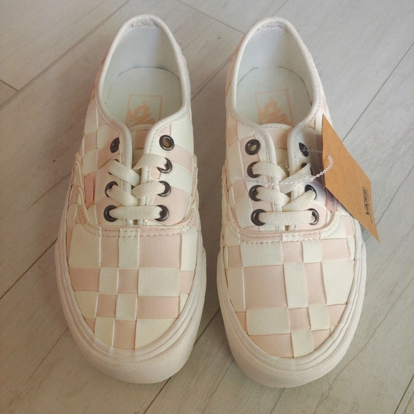 VANS NEW Stackform Woven Check Lace Up Shoes - Picture 5 of 13